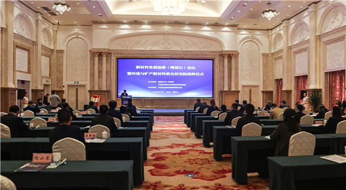 新材料發(fā)展趨勢(shì)論壇暨環(huán)境與礦產(chǎn)新材料聯(lián)合研究院揭牌儀式在峨眉山舉行